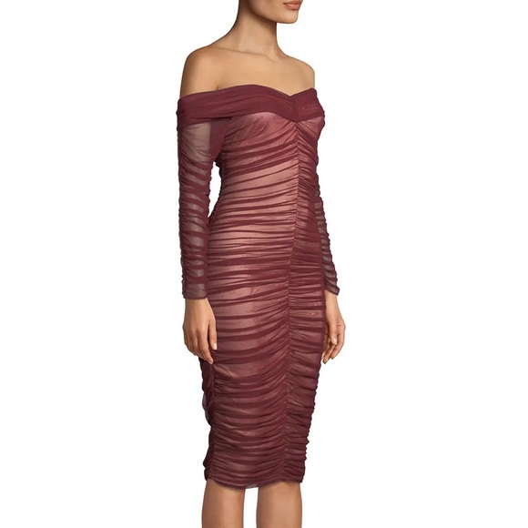 Ryse the label Zuri mesh midi dress - Picture 1 of 6